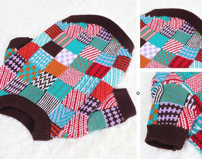 Dress Your Pup in Style: The Pet Dog Beggar Outfit Contrast Sweater
