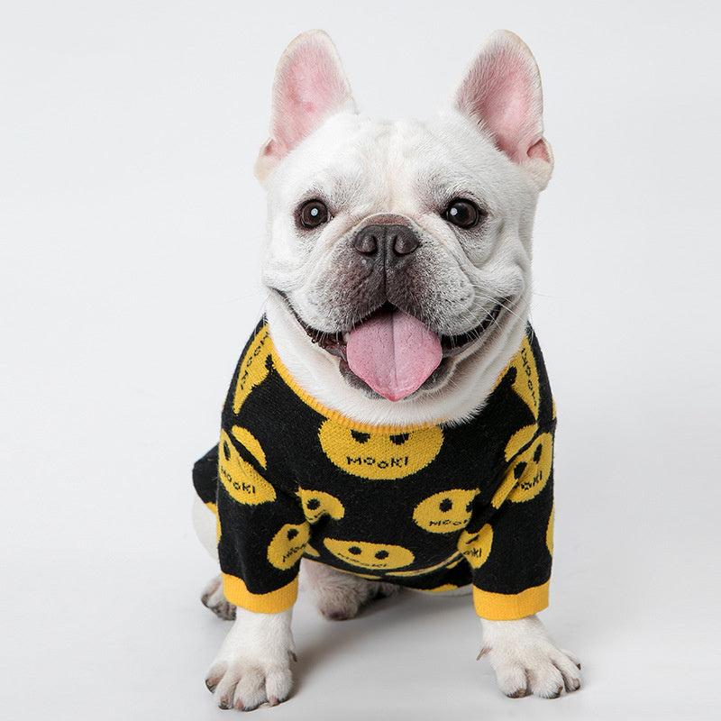 Dress Your Pet in Style with Our Cozy MK9 Smile Sweater!