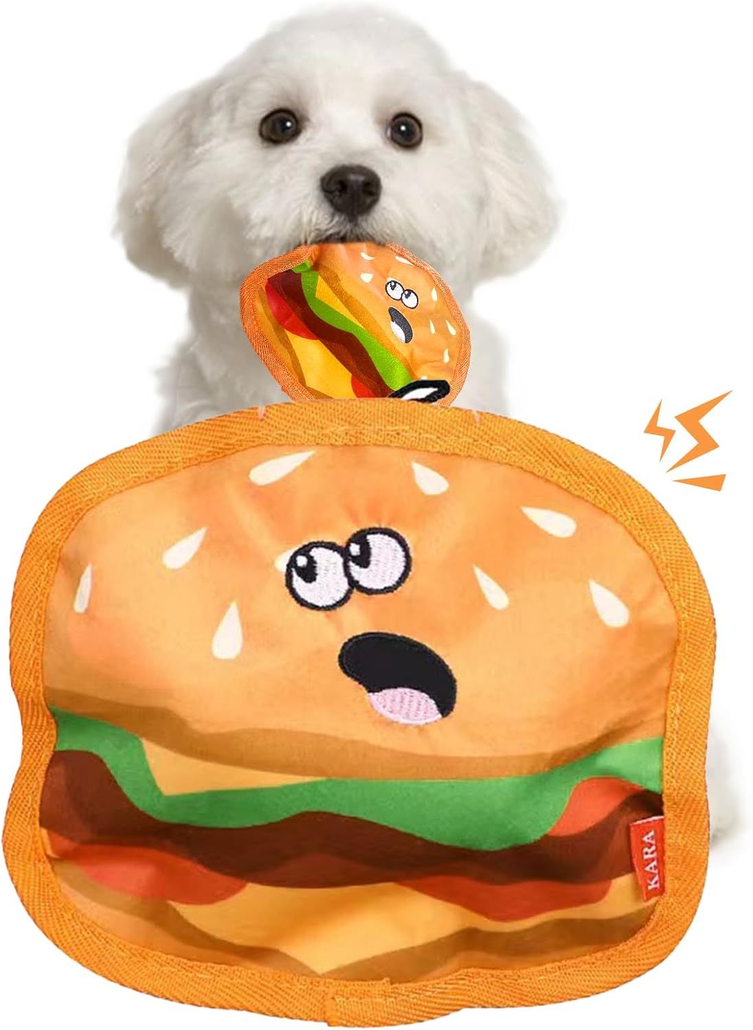 Crinkle Squeaky Dog Toys