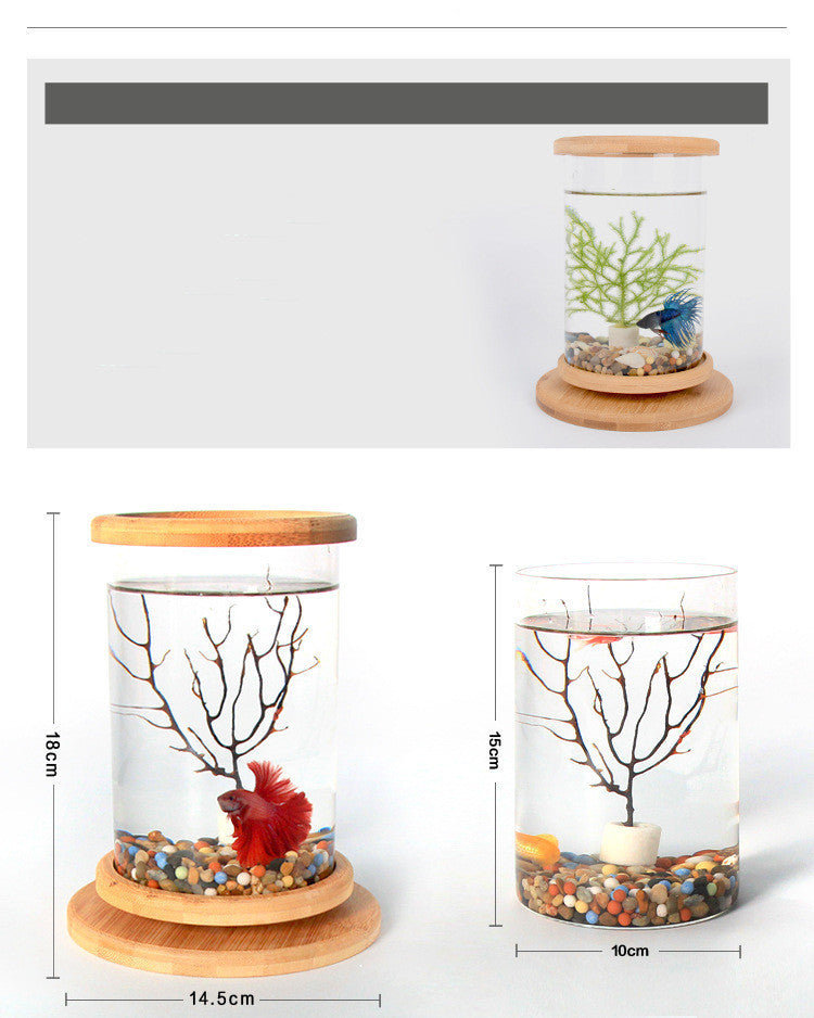 Mini Fish Tank Decoration Fish Aquarium