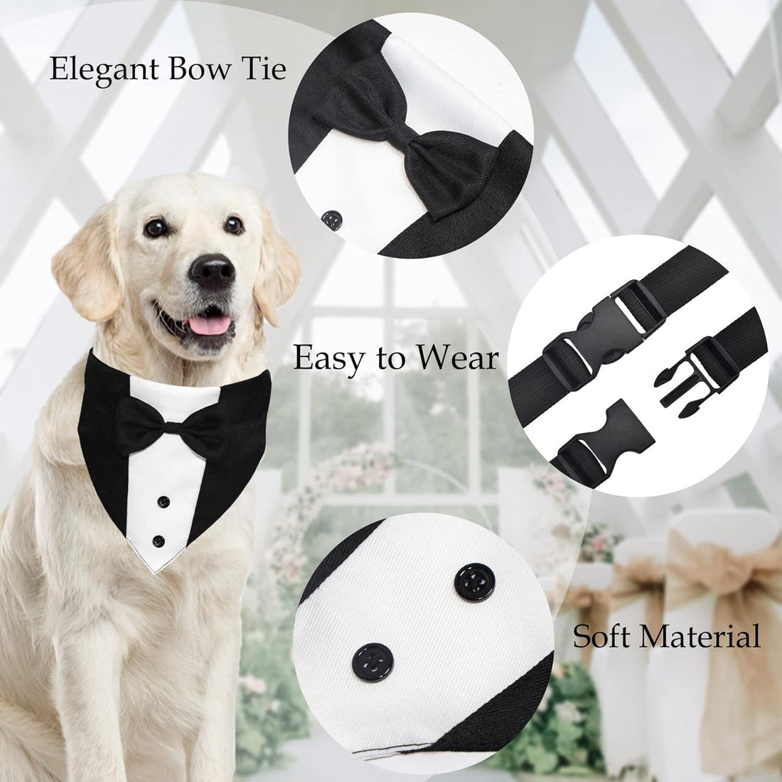 Dog Adjustable Formal Costumes