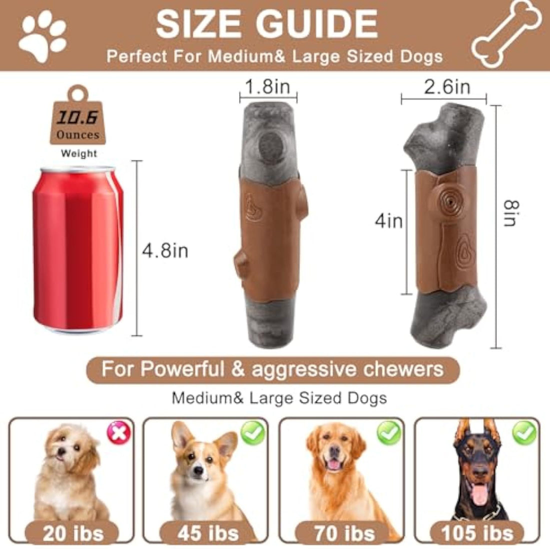 Aggressive Chewers Large Breed Dog Toys