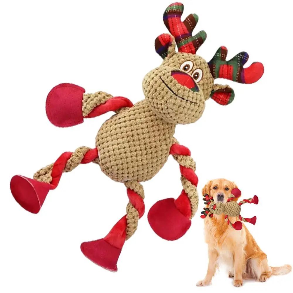 Interactive Christmas Dog Toy