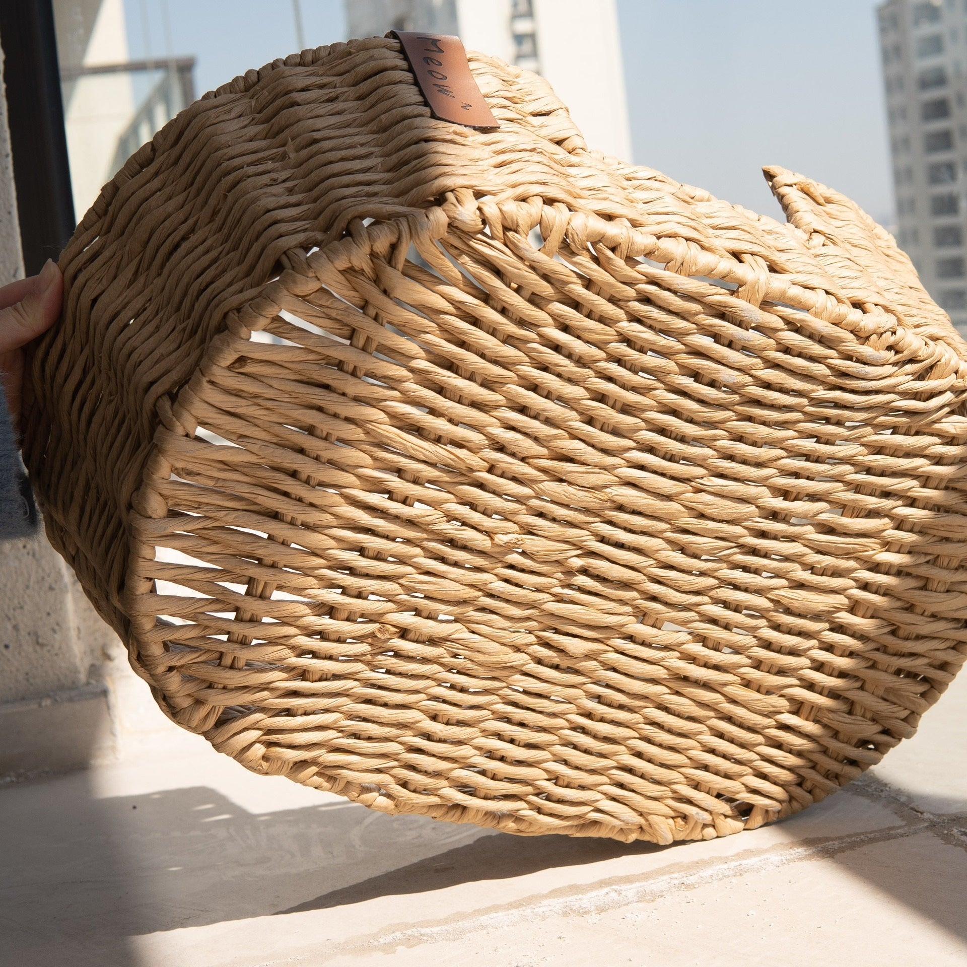 Warm Universal Rattan Basket Pet Nest