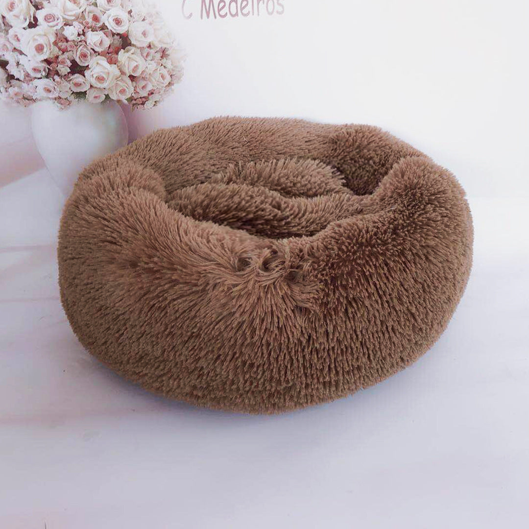 Small Dogs Round Plush Mat Puppy Beds