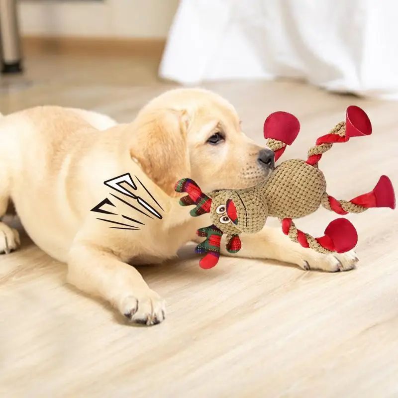 Interactive Christmas Dog Toy