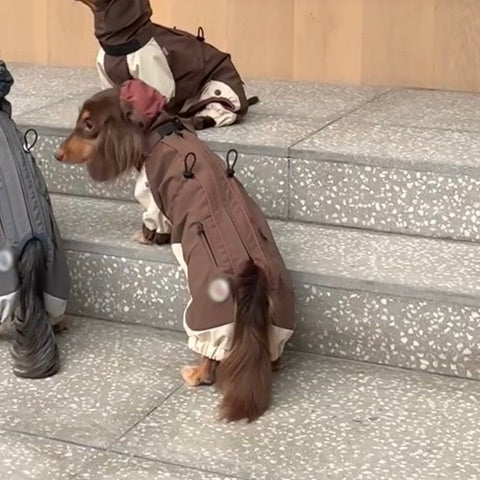 Cold-proof Dachshund Pet Clothes Autumn And Winter Shell Jacket