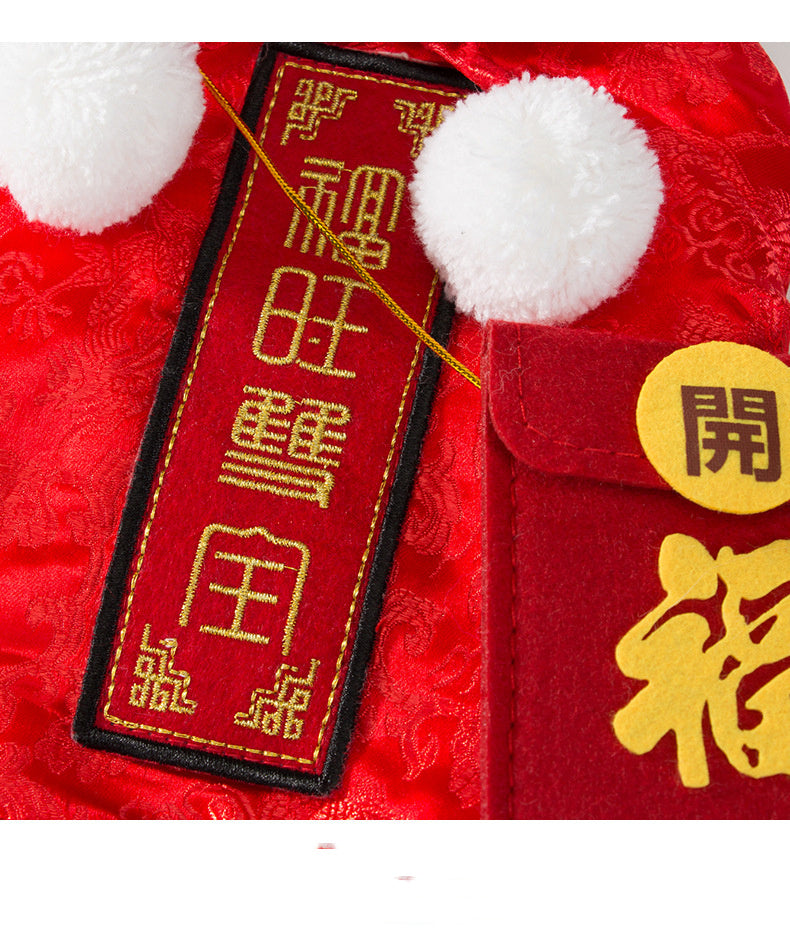Festive Small Dog Two-legged Cat Pet Clothes