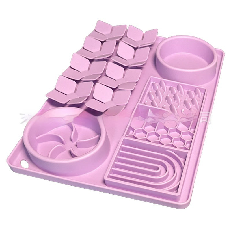 Pet Tableware Slow Food Suction Cup