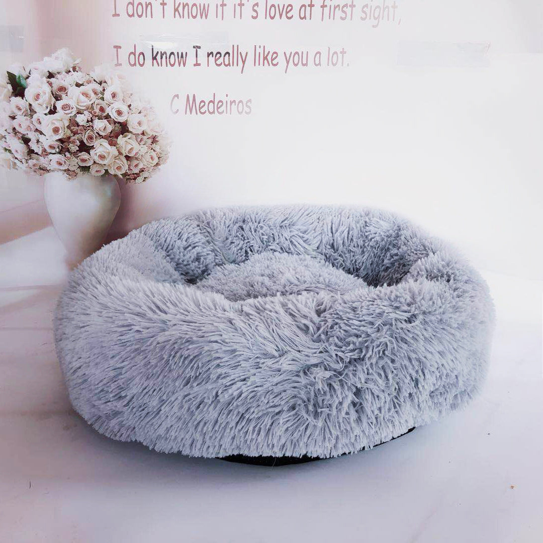 Small Dogs Round Plush Mat Puppy Beds
