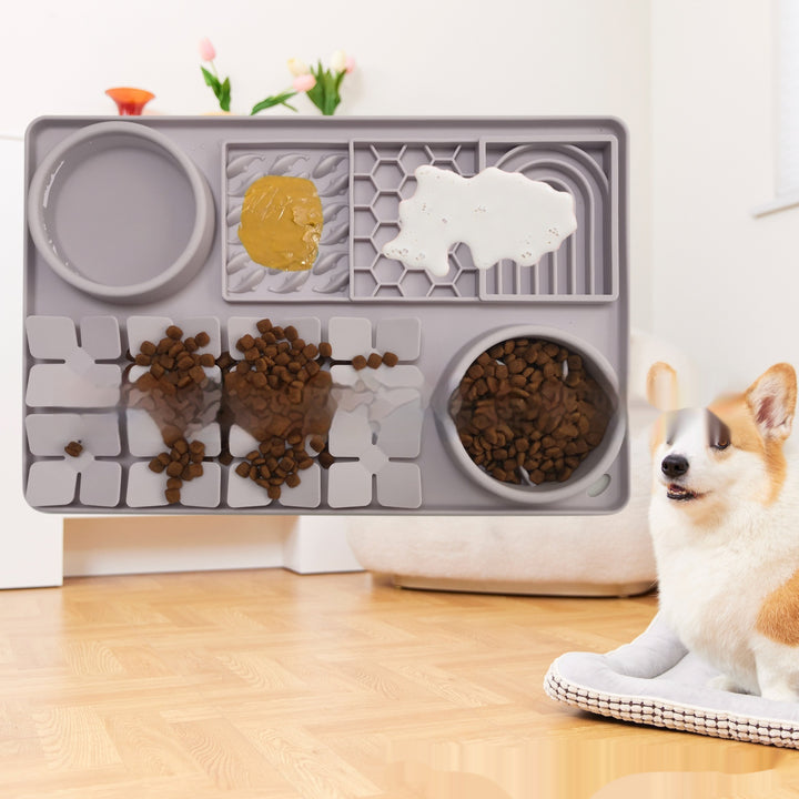 Pet Tableware Slow Food Suction Cup