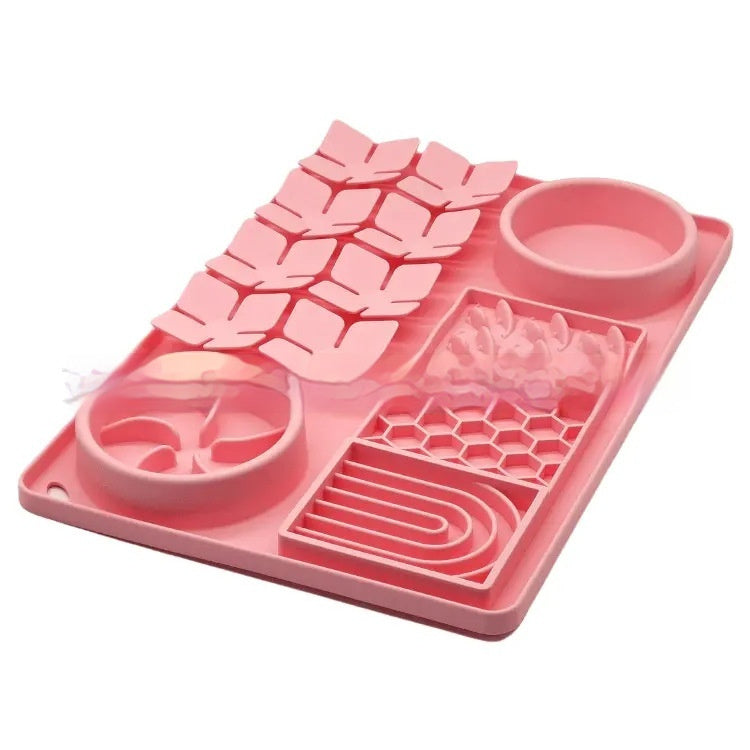 Pet Tableware Slow Food Suction Cup