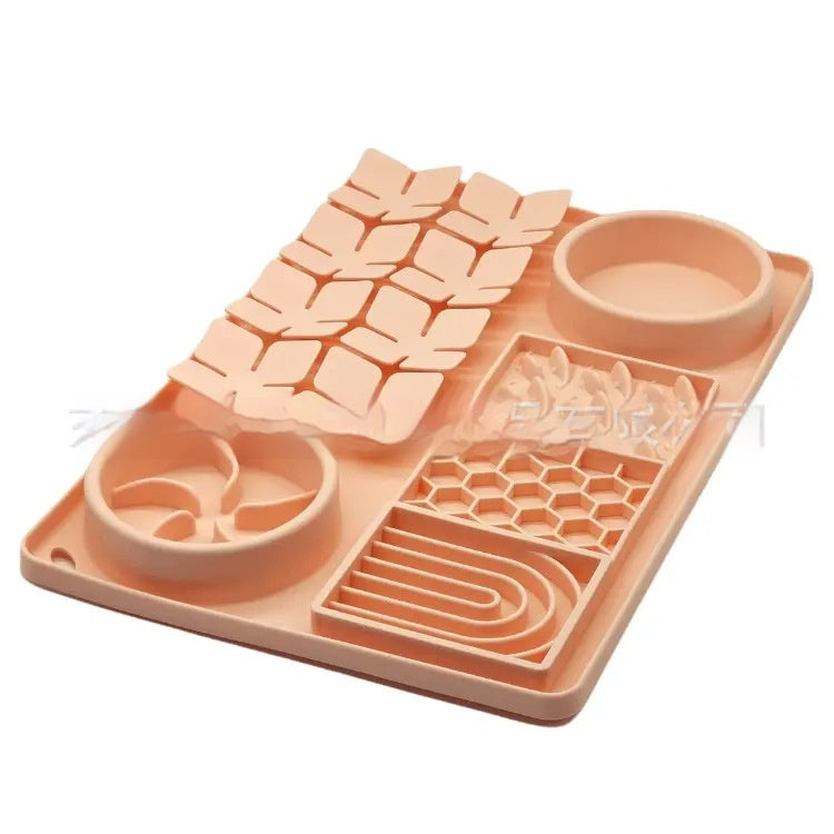 Pet Tableware Slow Food Suction Cup