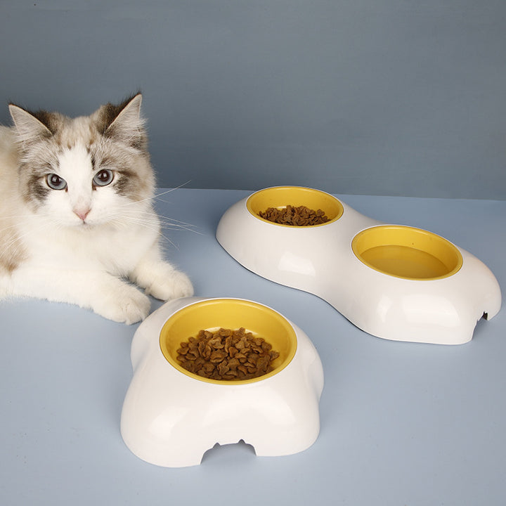 Pet Feeding Bowl Egg Yolk Shaped