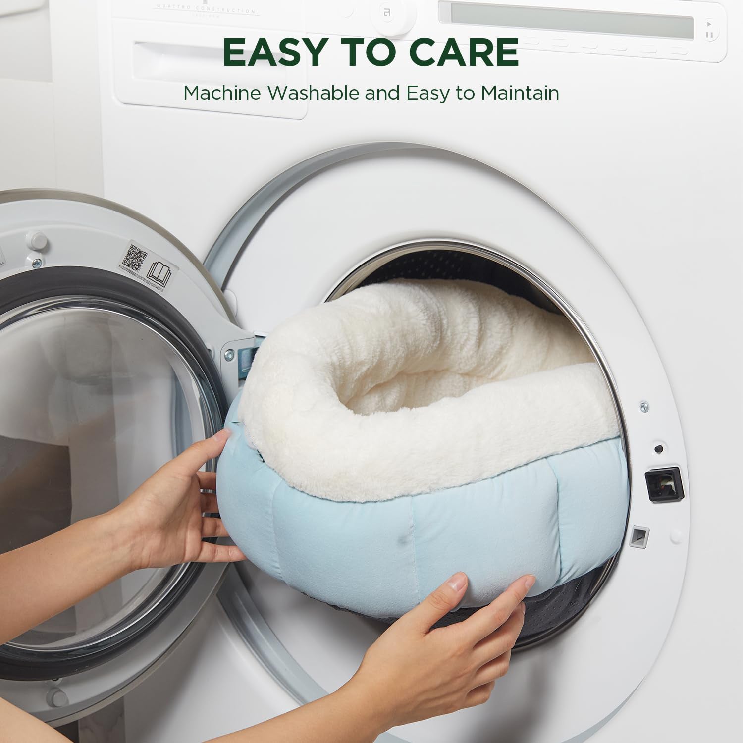 Indoor Cats Washable Pet Bed