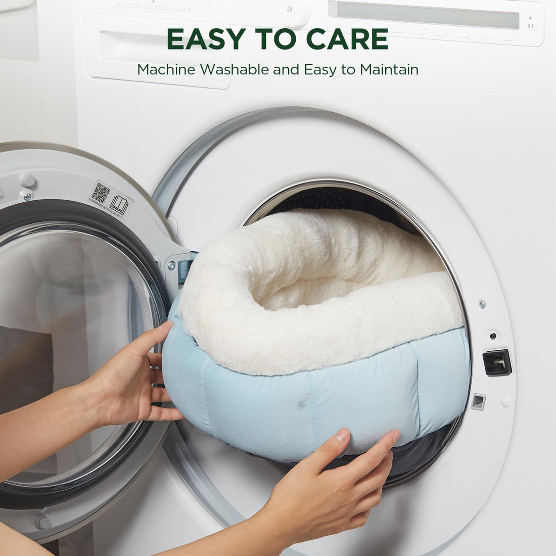 Indoor Cats Washable Pet Bed