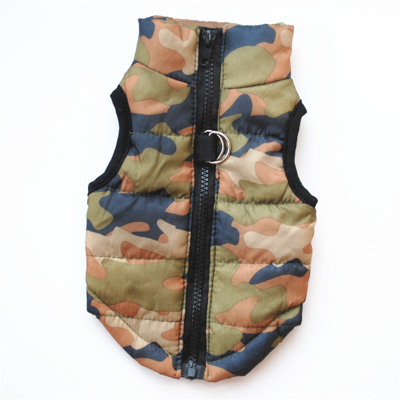 Winter Clothing Pet Clothes Vest Padded Jacket