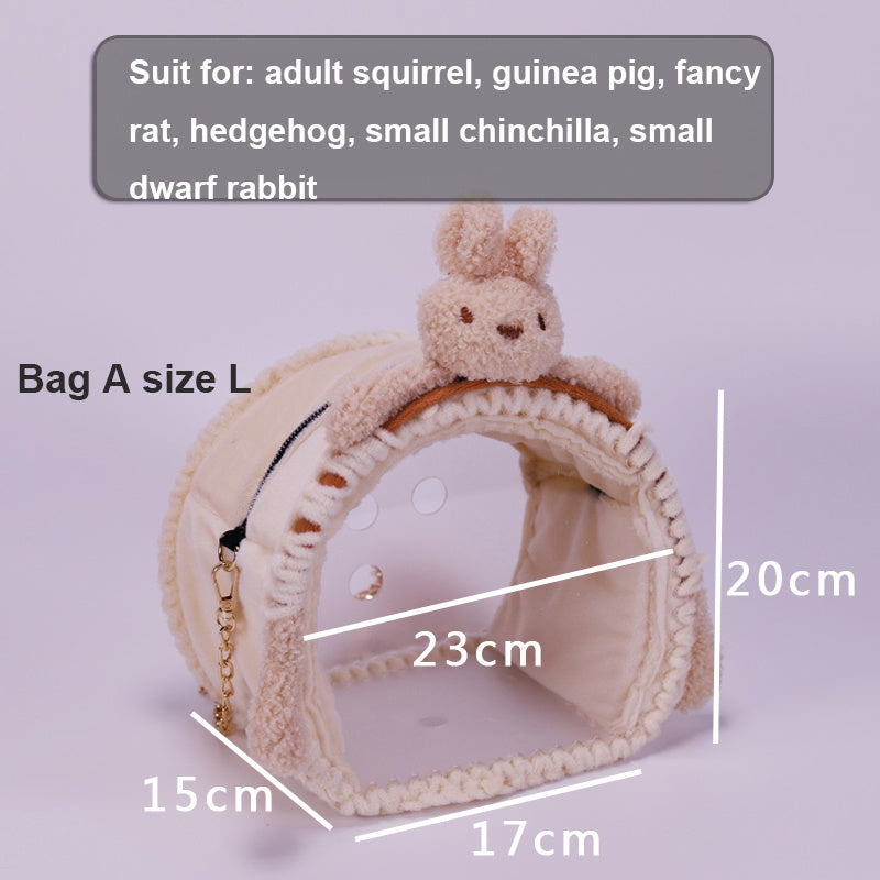 Hamster Cage Pet Out Of Bag Honey