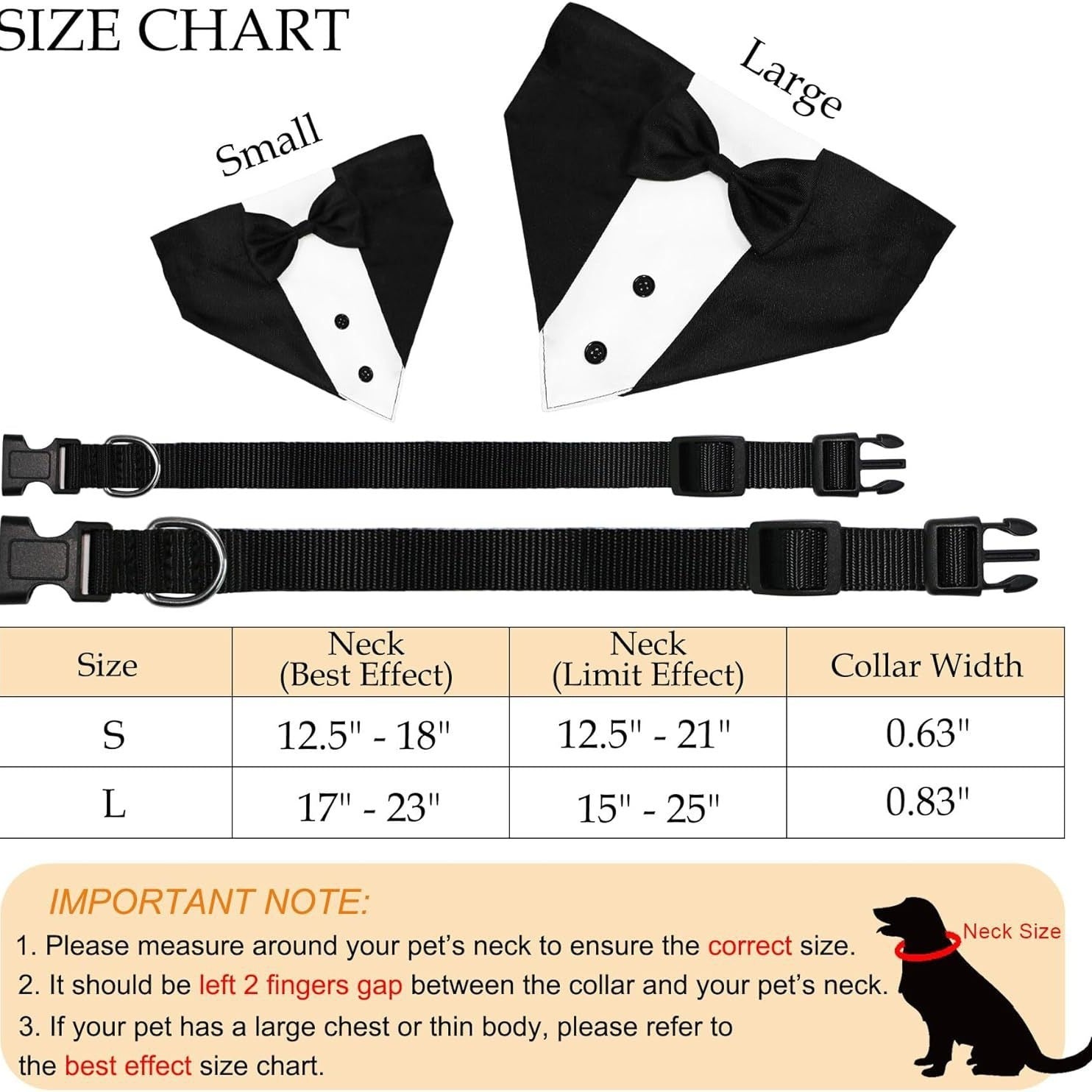 Dog Adjustable Formal Costumes