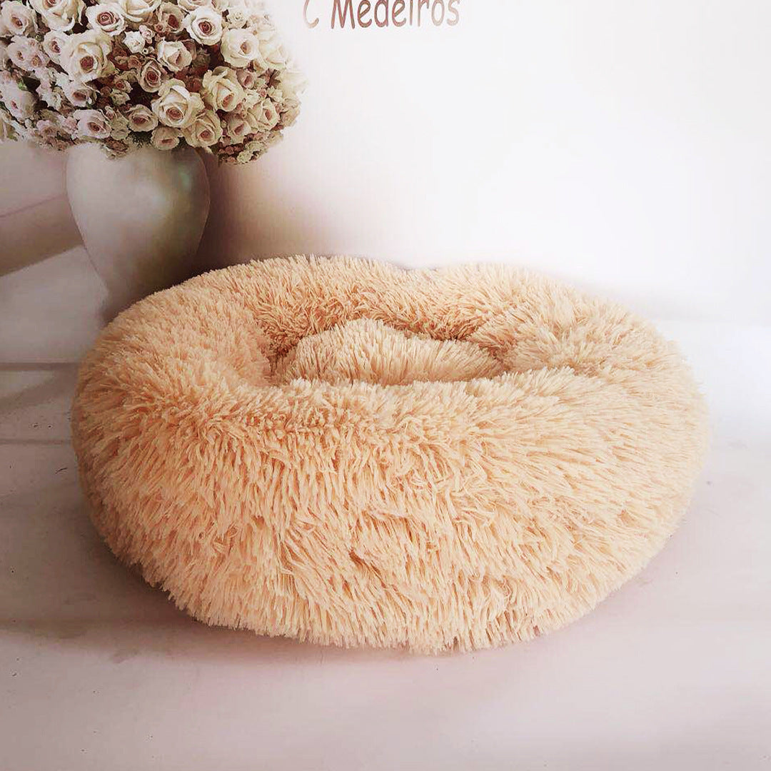 Small Dogs Round Plush Mat Puppy Beds